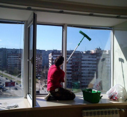 Мытье окон в однокомнатной квартире Санкт–Петербург